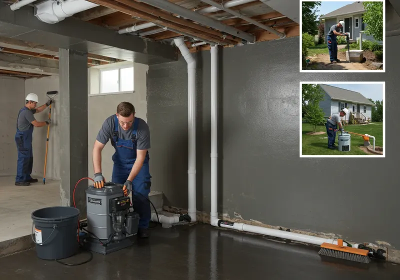 Basement Waterproofing and Flood Prevention process in Freeport, TX